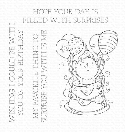 My Favorite Things Sweet Surprise Clear Stamps (RAM-020) My Favorite Things Sweet Surprise Clear Stamps (RAM-020)