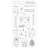 My Favorite Things Penguin Party Clear Stamps (SY-35)