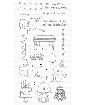 My Favorite Things Penguin Party Clear Stamps (SY-35) My Favorite Things Penguin Party Clear Stamps (SY-35)