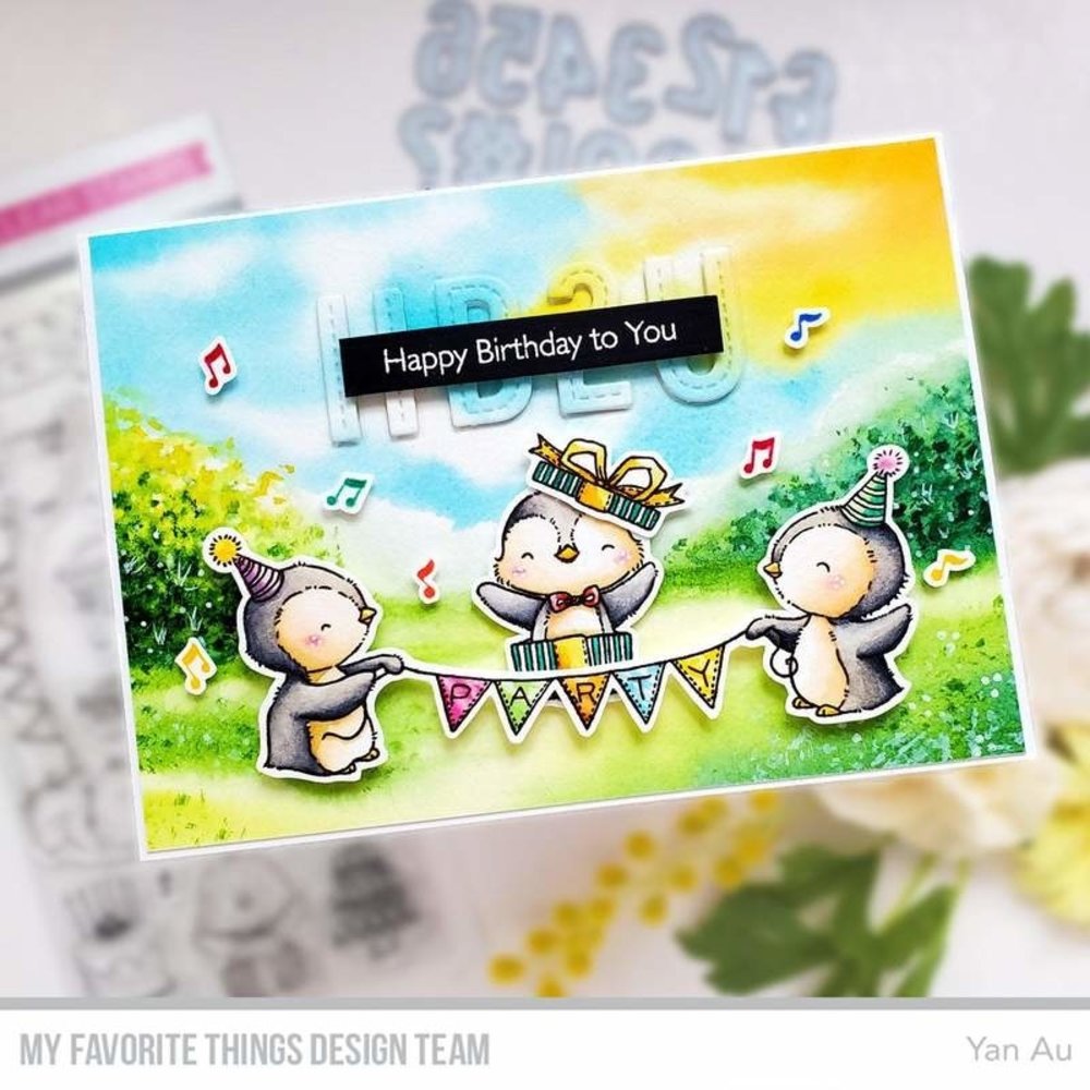 My Favorite Things Penguin Party Clear Stamps (SY-35) My Favorite Things Penguin Party Clear Stamps (SY-35)