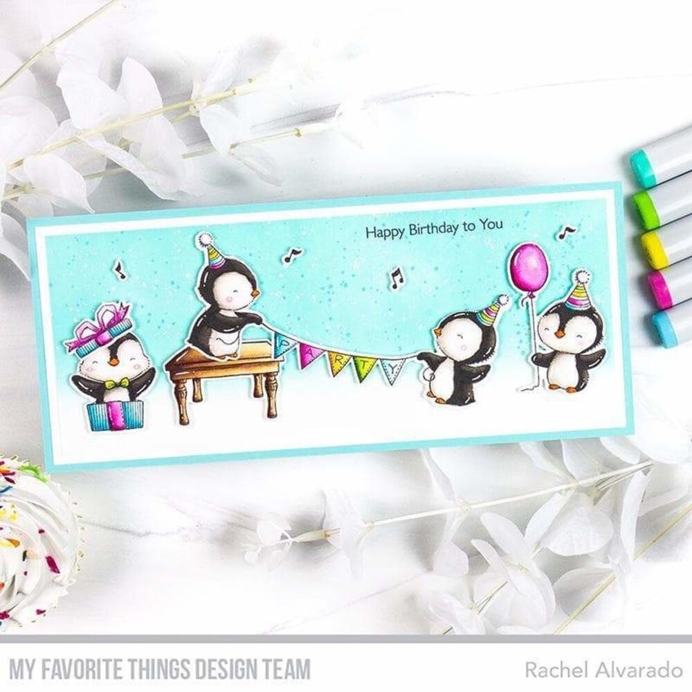 My Favorite Things Penguin Party Clear Stamps (SY-35) My Favorite Things Penguin Party Clear Stamps (SY-35)
