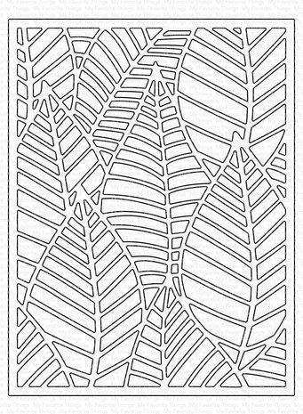 My Favorite Things Die-namics Leafy Layer Cover-Up (MFT-2011) My Favorite Things Die-namics Leafy Layer Cover-Up (MFT-2011)