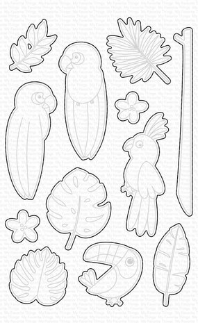 My Favorite Things Die-namics Something to Squawk About (MFT-2031)