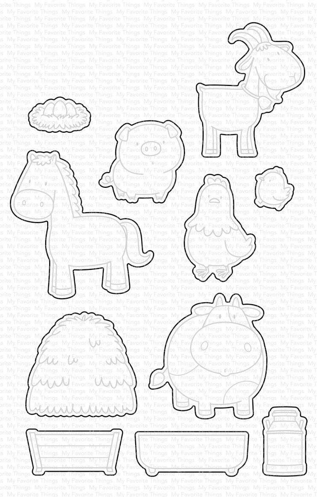 My Favorite Things Die-namics The Whole Herd (MFT-2033)