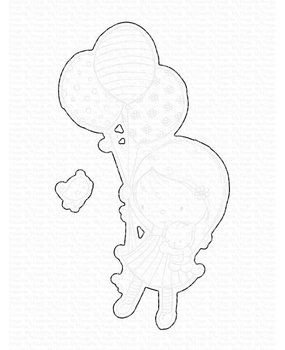 My Favorite Things Die-namics Beautiful Birthday Girl (MFT-2037)