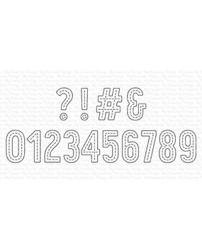 My Favorite Things Die-namics In Stitches Numbers (MFT-2040)