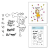 Spellbinders Darling Hello Clear Stamp (STP-039) Spellbinders Darling Hello Clear Stamp (STP-039)