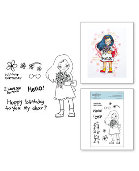Spellbinders Darling Bouquet Clear Stamp (STP-042) Spellbinders Darling Bouquet Clear Stamp (STP-042)