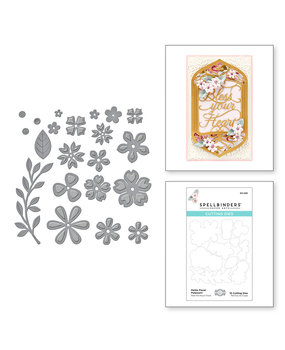 Spellbinders Snijmal Petite Floral Potpourri (S3-420) Spellbinders Snijmal Petite Floral Potpourri (S3-420)