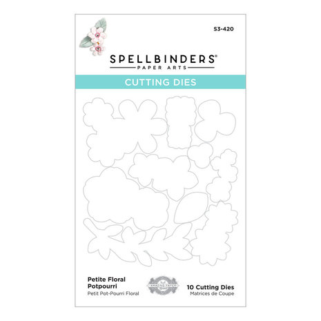 Spellbinders Snijmal Petite Floral Potpourri (S3-420) Spellbinders Snijmal Petite Floral Potpourri (S3-420)