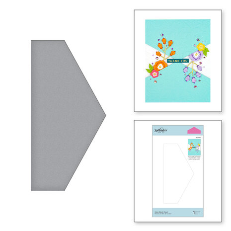 Spellbinders Snijmal Color Block Panel (S4-1102) Spellbinders Snijmal Color Block Panel (S4-1102)