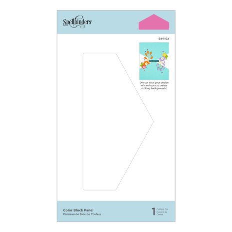 Spellbinders Snijmal Color Block Panel (S4-1102) Spellbinders Snijmal Color Block Panel (S4-1102)