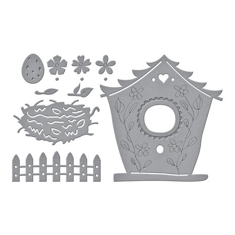 Spellbinders Snijmal Build a Spring Birdhouse (S4-1105)