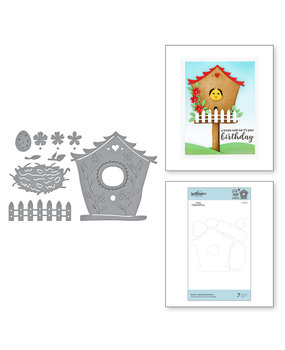 Spellbinders Snijmal Build a Spring Birdhouse (S4-1105)