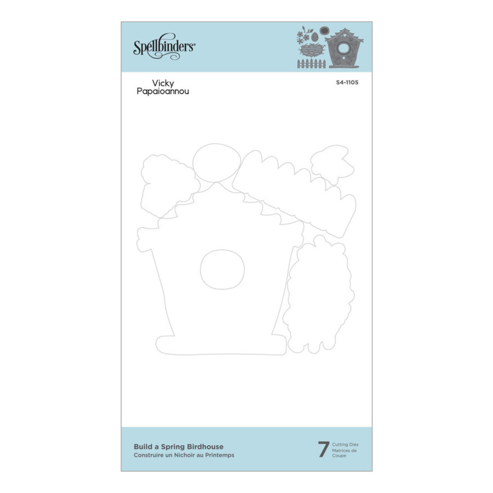 Spellbinders Snijmal Build a Spring Birdhouse (S4-1105)