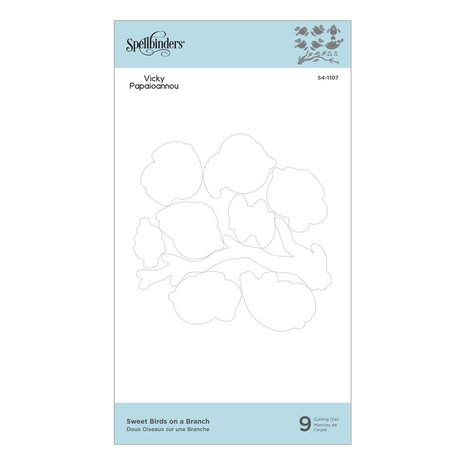 Spellbinders Snijmal Sweet Birds on a Branch (S4-1107) Spellbinders Snijmal Sweet Birds on a Branch (S4-1107)