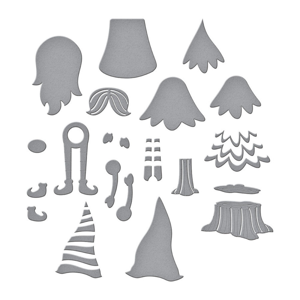 Spellbinders Snijmal Dancin' Gnome (S4-1126)