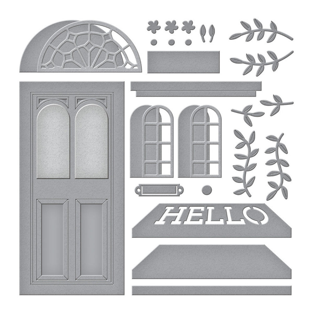 Spellbinders Snijmal Open House Door Base (S4-1131) Spellbinders Snijmal Open House Door Base (S4-1131)