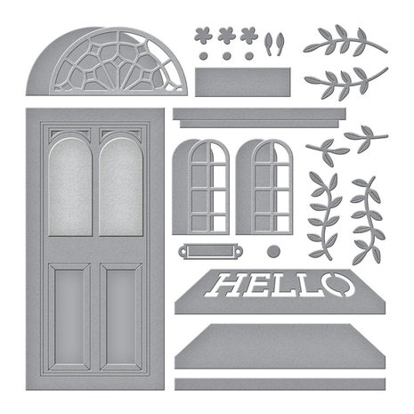 Spellbinders Snijmal Open House Door Base (S4-1131) Spellbinders Snijmal Open House Door Base (S4-1131)