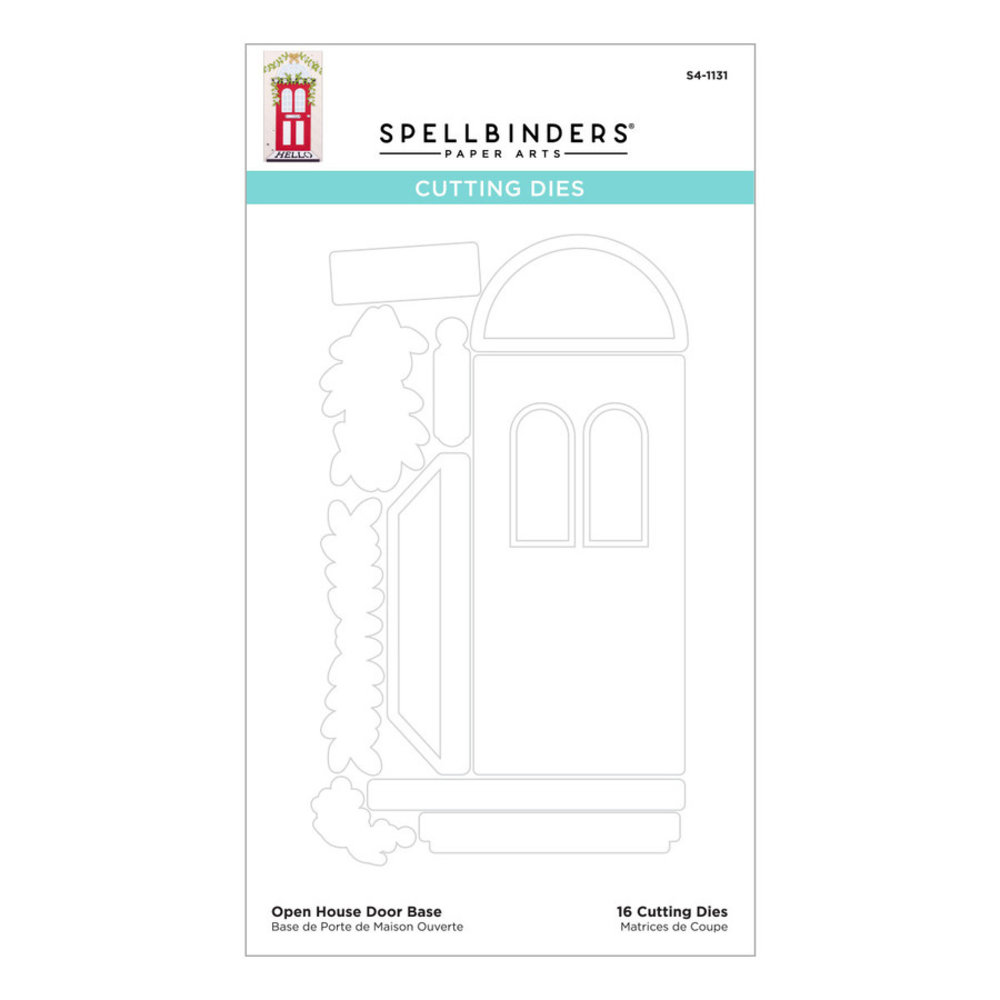Spellbinders Snijmal Open House Door Base (S4-1131) Spellbinders Snijmal Open House Door Base (S4-1131)