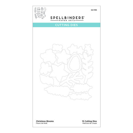 Spellbinders Snijmal Christmas Blooms (S4-1135) Spellbinders Snijmal Christmas Blooms (S4-1135)