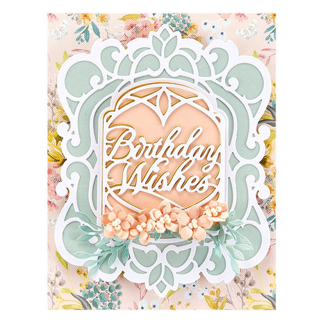 Spellbinders Snijmal Birthday Wishes Vignette (S5-455) Spellbinders Snijmal Birthday Wishes Vignette (S5-455)