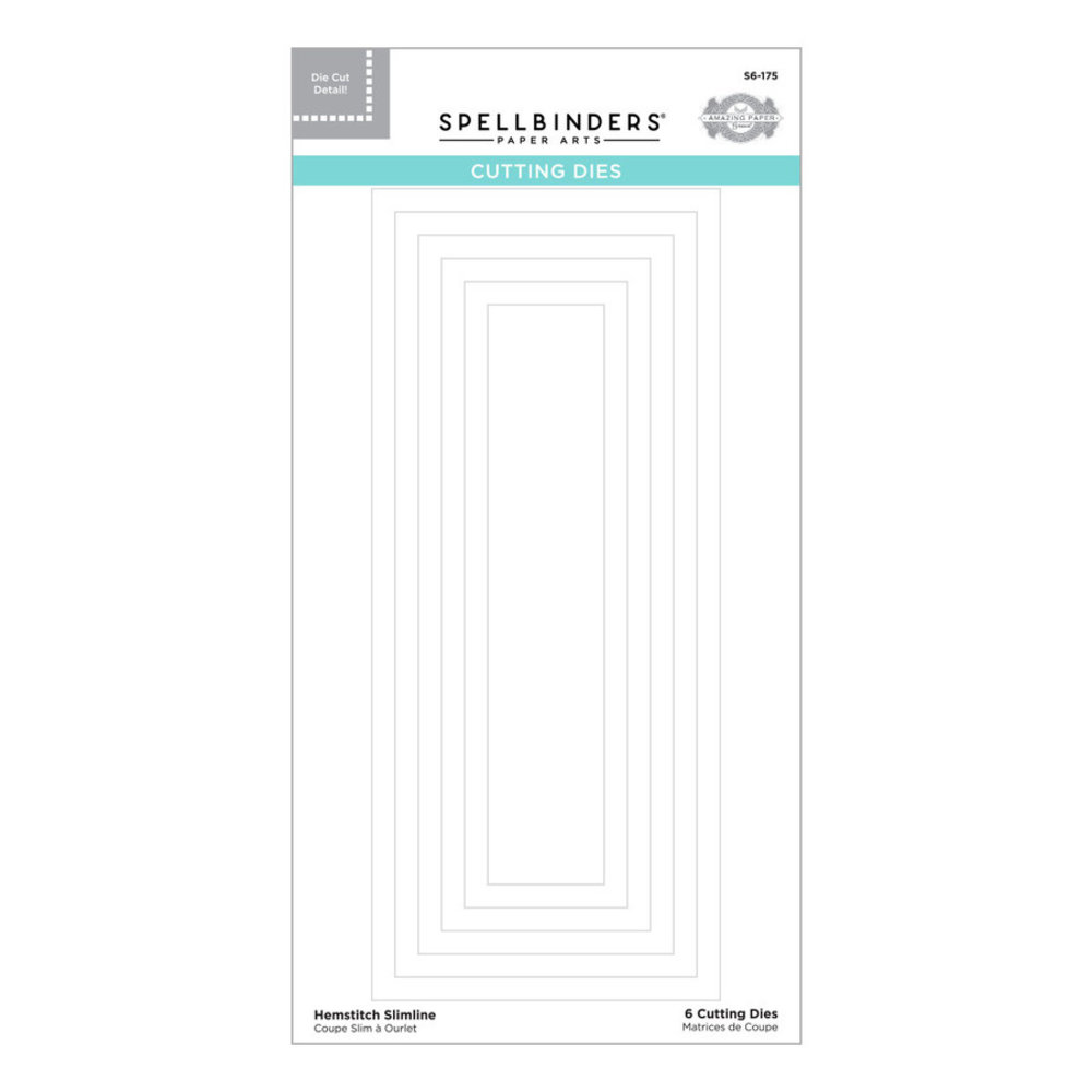 Spellbinders Snijmal Slimline Hemstitch (S6-175) Spellbinders Snijmal Slimline Hemstitch (S6-175)