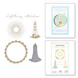 Spellbinders Shine Your Light Glimmer Hot Foil Plate & Die Sets (GLP-285)