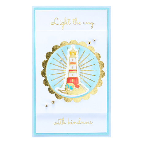 Spellbinders Shine Your Light Glimmer Hot Foil Plate & Die Sets (GLP-285)