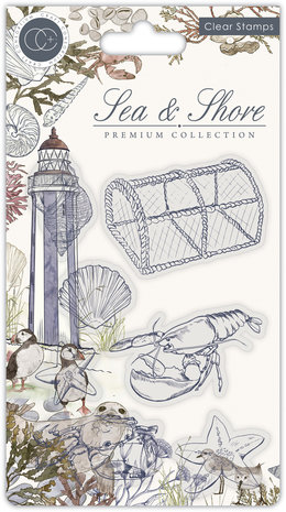 Craft Consortium Sea & Shore Sea Clear Stamps (CCSTMP062) Craft Consortium Sea & Shore Sea Clear Stamps (CCSTMP062)