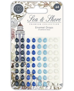 Craft Consortium Sea & Shore Enamel Drops (CCADOT014)