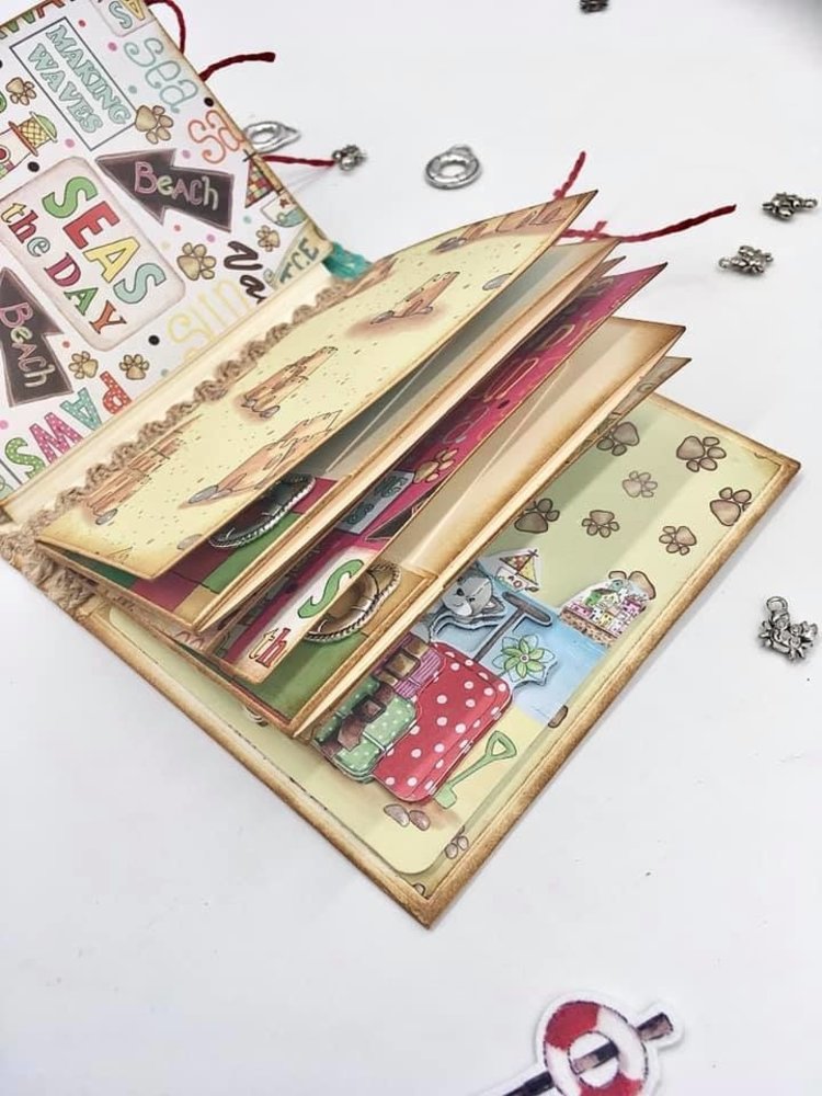 Craft Consortium Sandy Paws 12x12 Inch Paper Pad (CCPPAD028) Craft Consortium Sandy Paws 12x12 Inch Paper Pad (CCPPAD028)