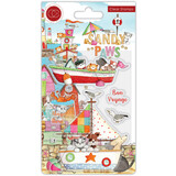 Craft Consortium Sandy Paws Bon Voyage Clear Stamps (CCSTMP064)