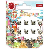 Craft Consortium Sandy Paws Little Crabs Metal Charms (CCMCHRM027)