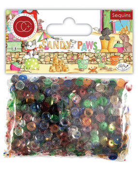 Craft Consortium Sandy Paws Sequins (CCSQN005)