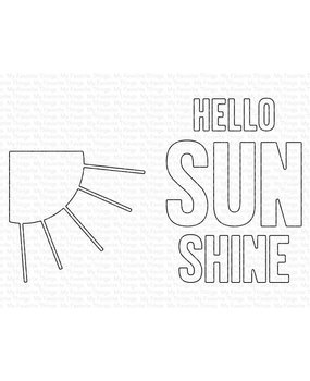 My Favorite Things Die-namics Hello Sunshine (MFT-2058)