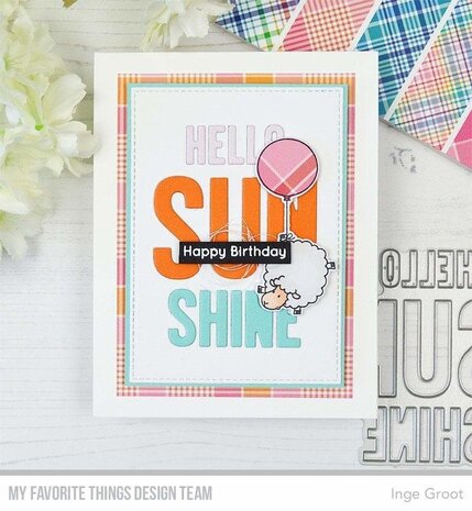 My Favorite Things Die-namics Hello Sunshine (MFT-2058)