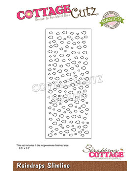 Scrapping Cottage CottageCutz Raindrops Slimline (CCB-098) Scrapping Cottage CottageCutz Raindrops Slimline (CCB-098)