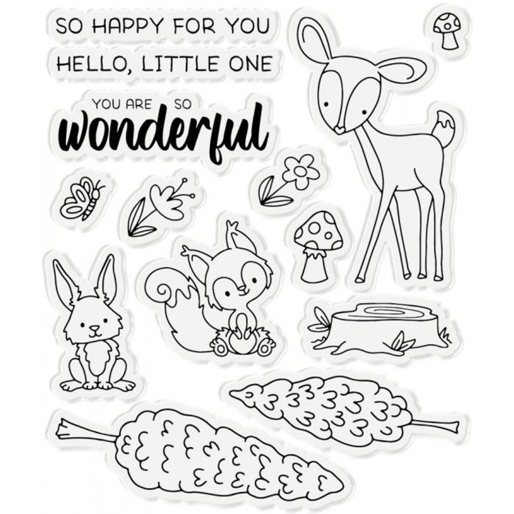 Gemini Wonderful Woodland Box Stamp & Die (GEM-STD-BWONWOO)