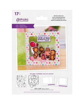 Gemini Birthday Bears Box Stamp & Die (GEM-STD-BBIRBEA)