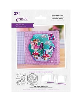 Gemini Box Filled With Glitter Stamp & Die (GEM-STD-BFILWIG)