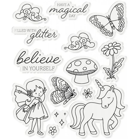 Gemini Box Filled With Glitter Stamp & Die (GEM-STD-BFILWIG) Gemini Box Filled With Glitter Stamp & Die (GEM-STD-BFILWIG)