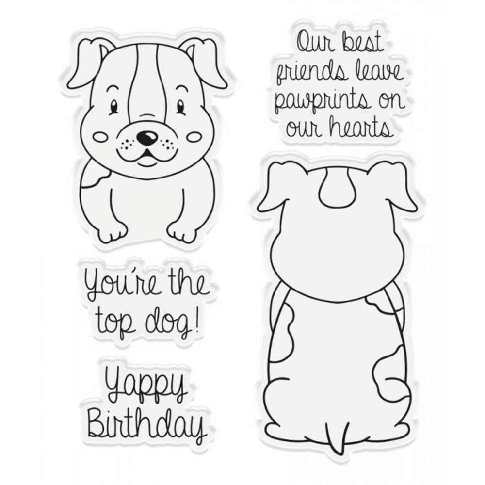 Gemini You're the Top Dog! Stamp & Die (GEM-STD-YTTD)