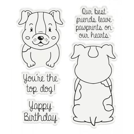 Gemini You're the Top Dog! Stamp & Die (GEM-STD-YTTD)