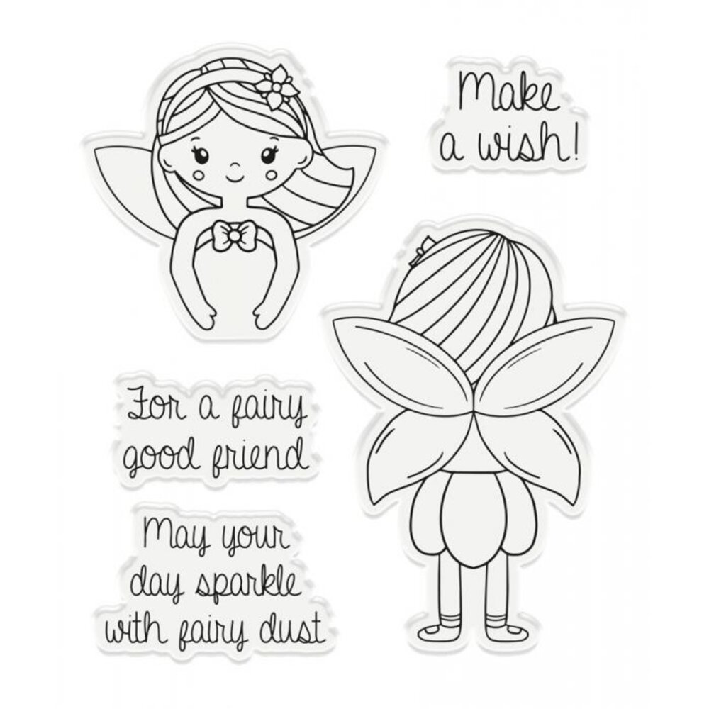 Gemini Sparkle with Fairy Dust Stamp & Die (GEM-STD-SPWFD) Gemini Sparkle with Fairy Dust Stamp & Die (GEM-STD-SPWFD)