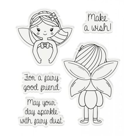 Gemini Sparkle with Fairy Dust Stamp & Die (GEM-STD-SPWFD) Gemini Sparkle with Fairy Dust Stamp & Die (GEM-STD-SPWFD)