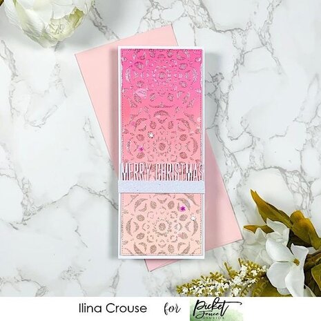 Picket Fence Studios Slimline Reversed Hand Cut Snowflake (SC-252) Picket Fence Studios Slimline Reversed Hand Cut Snowflake (SC-252)