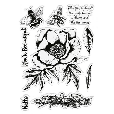 Crafter's Companion Bee-Youtiful Collection Bee Blooms Stamp & Die (NG-BEY-STD-BEBL) Crafter's Companion Bee-Youtiful Collection Bee Blooms Stamp & Die (NG-BEY-STD-BEBL)