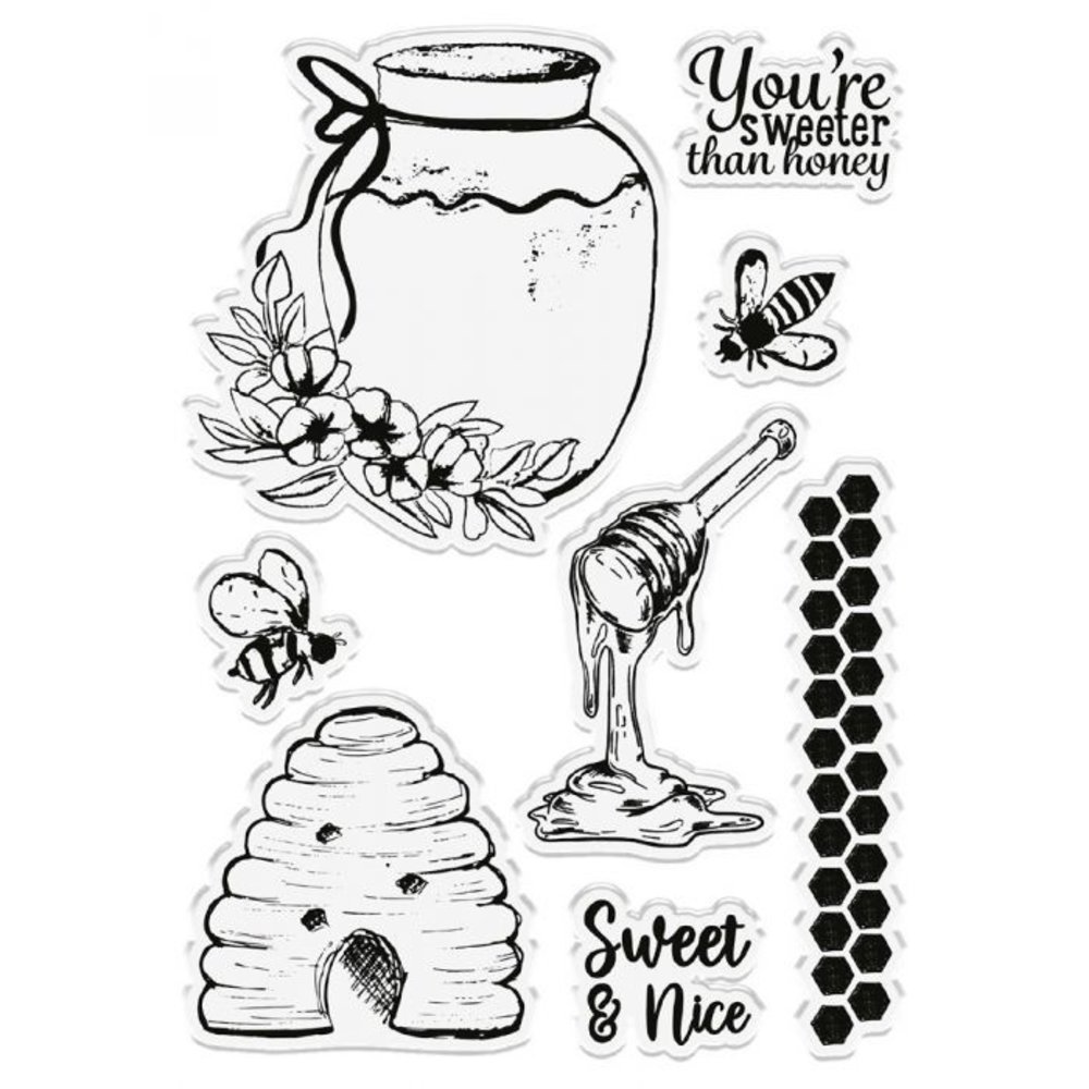 Crafter's Companion Bee-Youtiful Collection Honey Bee Stamp & Die (NG-BEY-STD-HBEE) Crafter's Companion Bee-Youtiful Collection Honey Bee Stamp & Die (NG-BEY-STD-HBEE)