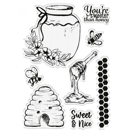 Crafter's Companion Bee-Youtiful Collection Honey Bee Stamp & Die (NG-BEY-STD-HBEE) Crafter's Companion Bee-Youtiful Collection Honey Bee Stamp & Die (NG-BEY-STD-HBEE)